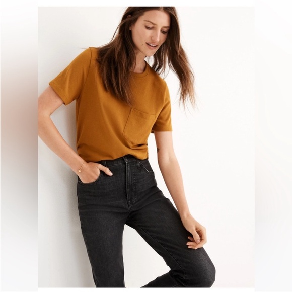 Madewell The Perfect Vintage Crop Jean Size 28 Black Denim - Picture 4 of 14